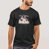 Pug Eigenaar Liefhebber Vice Versa T-shirt (Voorkant)