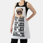 Pug elke snack die je maakt schort (Insitu)