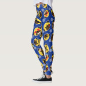 Pug Emojis Love LOL Cool Kiss Tights Leggings (Links)