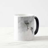 Pug en Angel Magische Mok (Voorkant rechts)