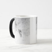 Pug en Angel Magische Mok (Voorkant links)