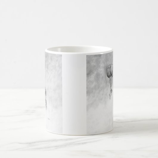 Pug en Angel Magische Mok (Center)