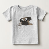 Pug en koffie (Voorkant)
