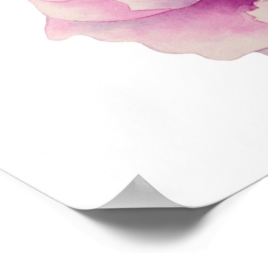 Pug en pony's | Illustratie Waterverf Poster (Hoek)