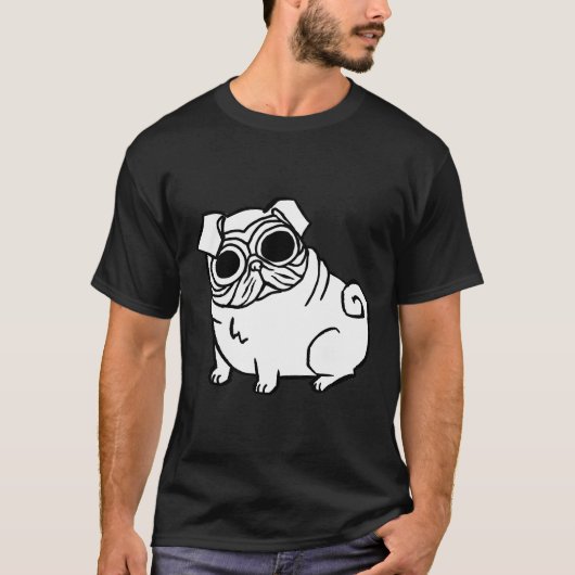 Pug-eyed Classic T-shirt 463 (Voorkant)