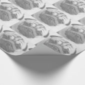 Pug Face Cadeaupapier (Hoek)