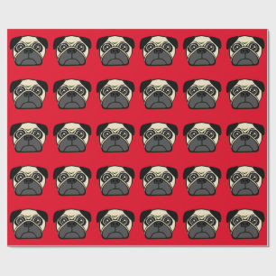 Pug Face Cadeaupapier
