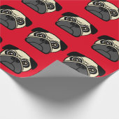 Pug Face Cadeaupapier (Hoek)