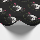 Pug Face, Dog Art Cadeaupapier (Hoek)