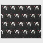 Pug Face, Dog Art Cadeaupapier (Vlak)