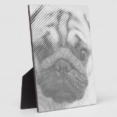 Pug Face Fotoplaat (Zijkant)