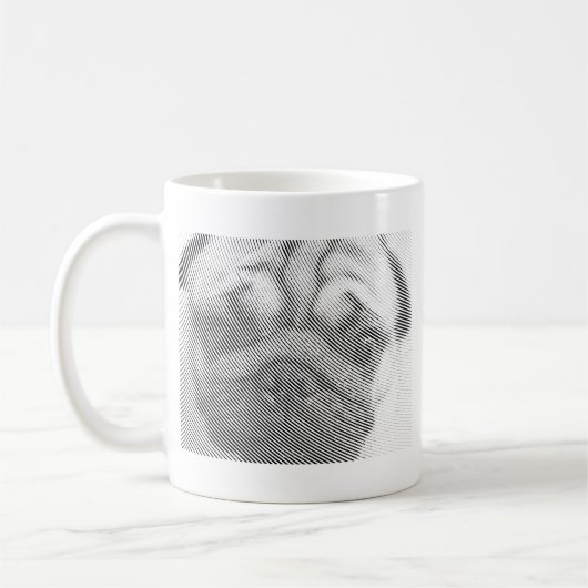Pug Face Koffiemok (Links)