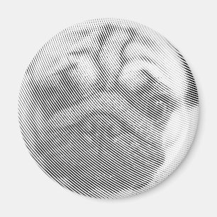 Pug Face Magneet