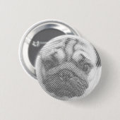 Pug Face Ronde Button 5,7 Cm (Voorkant /achterkant)