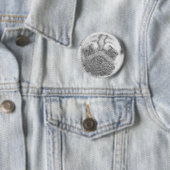 Pug Face Ronde Button 5,7 Cm (In situ)