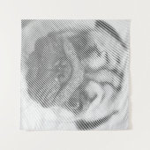 Pug Face Wandkleed (Voorkant (horizontaal))