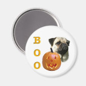 Pug (fawn) Boo Magneet (Voorkant / Achterkant)