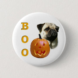 Pug (fawn) Boo Ronde Button 5,7 Cm