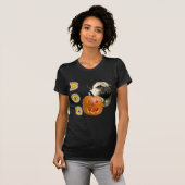 Pug (fawn) Boo T-shirt (Voorkant volledig)