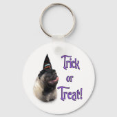 Pug (fawn) Trick Sleutelhanger (Voorkant)
