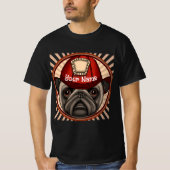 Pug Firefighter T-shirt (Voorkant)