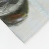 Pug Fleece Deken (Hoek)