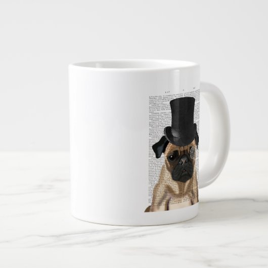 Pug, Formele hond en Pet Grote Koffiekop (Voorkant rechts)