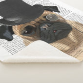 Pug, Formele hond en Pet Sherpa Deken (3/4)