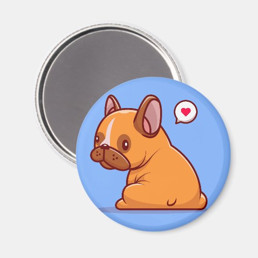 Pug/French Bulldog Magnet (Voorkant / Achterkant)