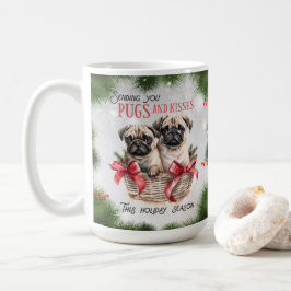 Pug Funny Christmas Dog Coffee Mok