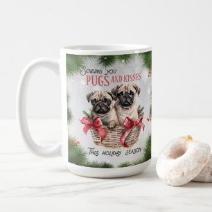 Pug Funny Christmas Dog Coffee Mok