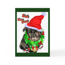 Pug Funny kerstcadeautjes