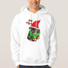 Pug Funny kerstcadeautjes Hoodie