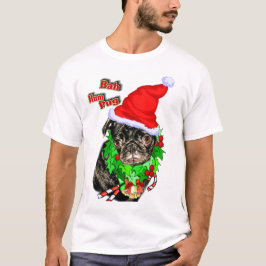 Pug Funny kerstcadeautjes T-shirt