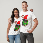 Pug Funny kerstcadeautjes T-shirt (Unisex)