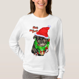 Pug Funny kerstcadeautjes T-shirt