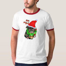 Pug Funny kerstcadeautjes T-shirt