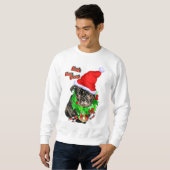 Pug Funny kerstcadeautjes Trui (Voorkant volledig)