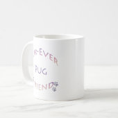 Pug Furever Vriend Koffiemok (Voorkant links)