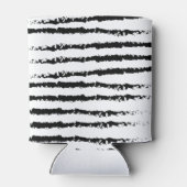 Pug gestript ontwerp blikjeskoeler (Achterkant)