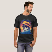 Pug gezicht hond t-shirt (Voorkant volledig)