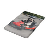 Pug go-kart racen badmat (Gekanteld)