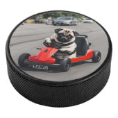 Pug go-kart racen hockey puck (3/4)