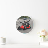Pug go-kart racen ronde klok (Huis)