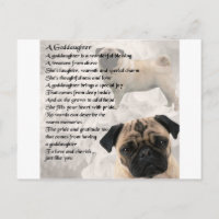 Pug - Goddochter Poem