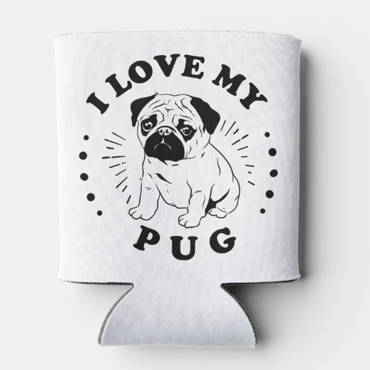 Pug Golf Koelbox Blikjeskoeler (Achterkant)