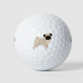 Pug Golfballen (Voorkant)