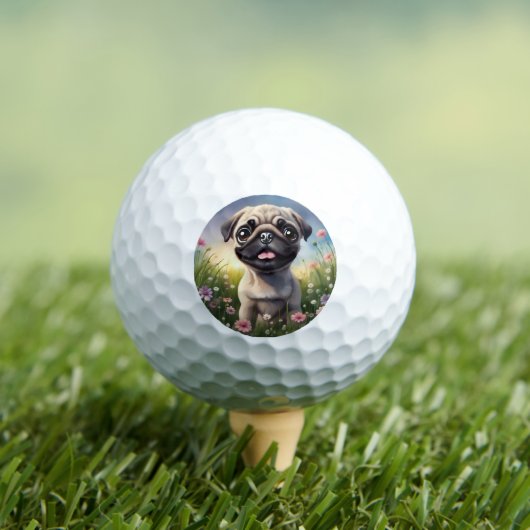 Pug Golfballen (Insitu Shirt)