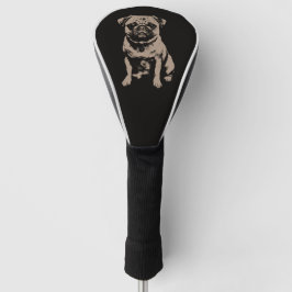 Pug  golfheadcover
