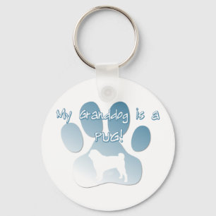 Pug Granddog Sleutelhanger